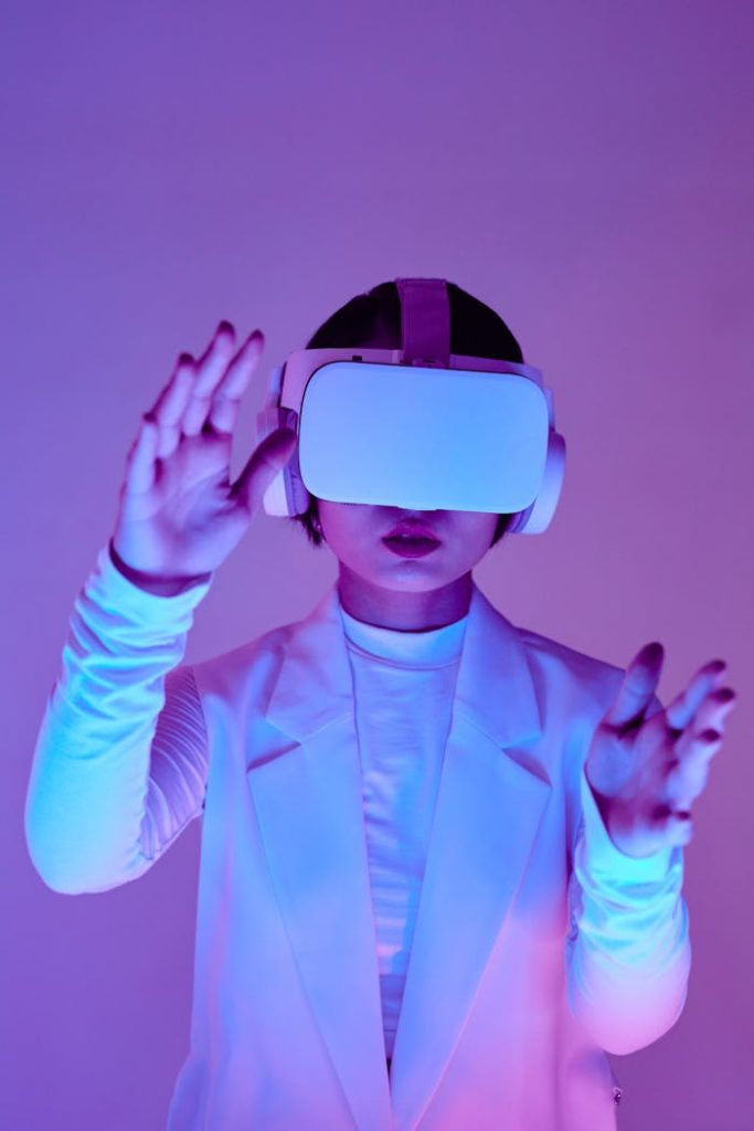 a-woman-using-virtual-goggles-8728387 A Woman Using Virtual Goggles